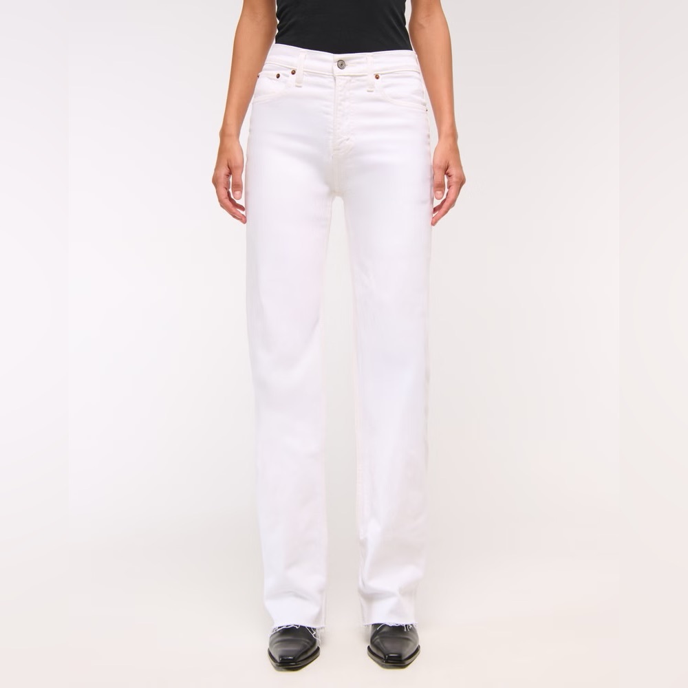 Abercrombie 90s relaxed high rise jeans - 26 short